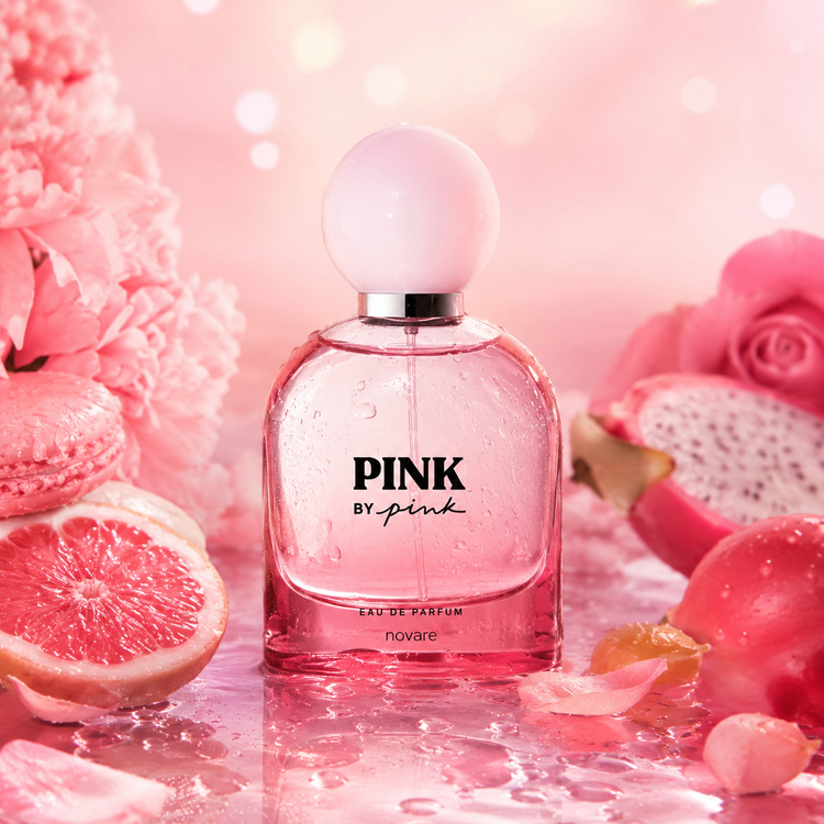 عطر و ادکلن پینک بای پینک ویکتوریا سکرت دستساز نواره با رایحه میوهای و گلی | Novare Victoria’s Secret Pink by Pink with fruity floral notes