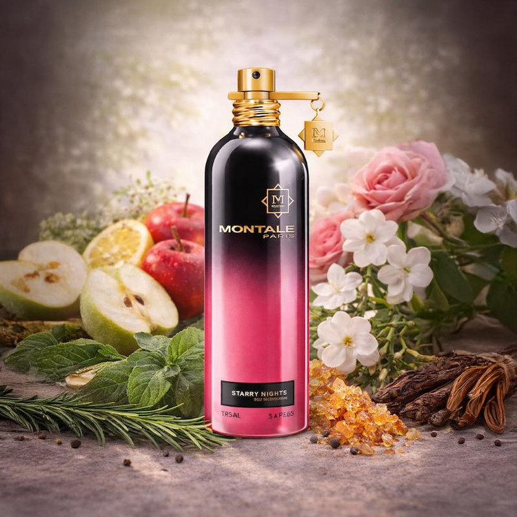 با رایحه مرکباتی، گلی و چوبی | Novare Montale Starry Night with citrus floral woody notes