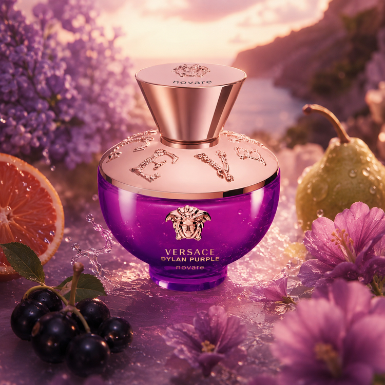 با رایحه میوهای، گلی و شاداب | Novare Versace Dylan Purple with fruity floral fresh notes