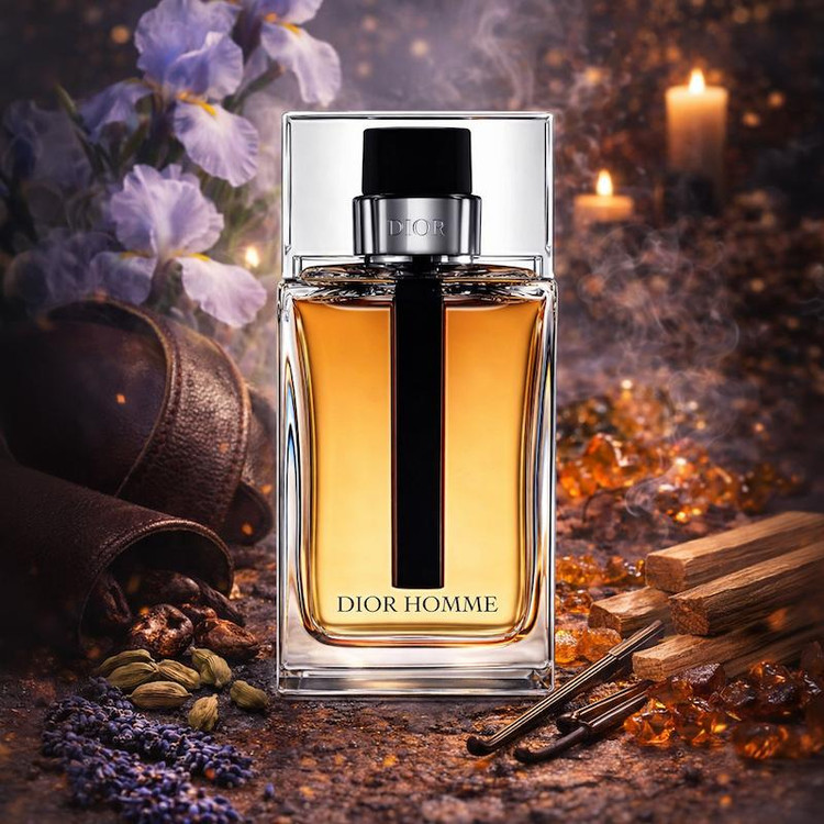 با رایحه پودری، چوبی و گلی | Novare Dior Homme with powdery woody floral notes