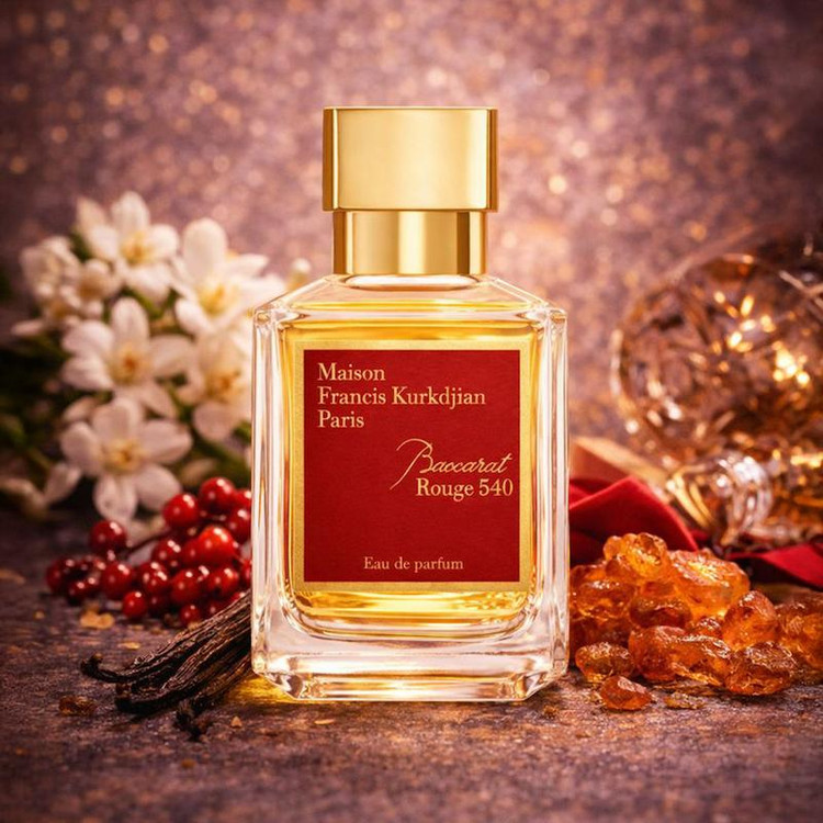 با رایحه شیرین، کهربایی و چوبی | Novare Baccarat Rouge 540 with sweet amber woody notes
