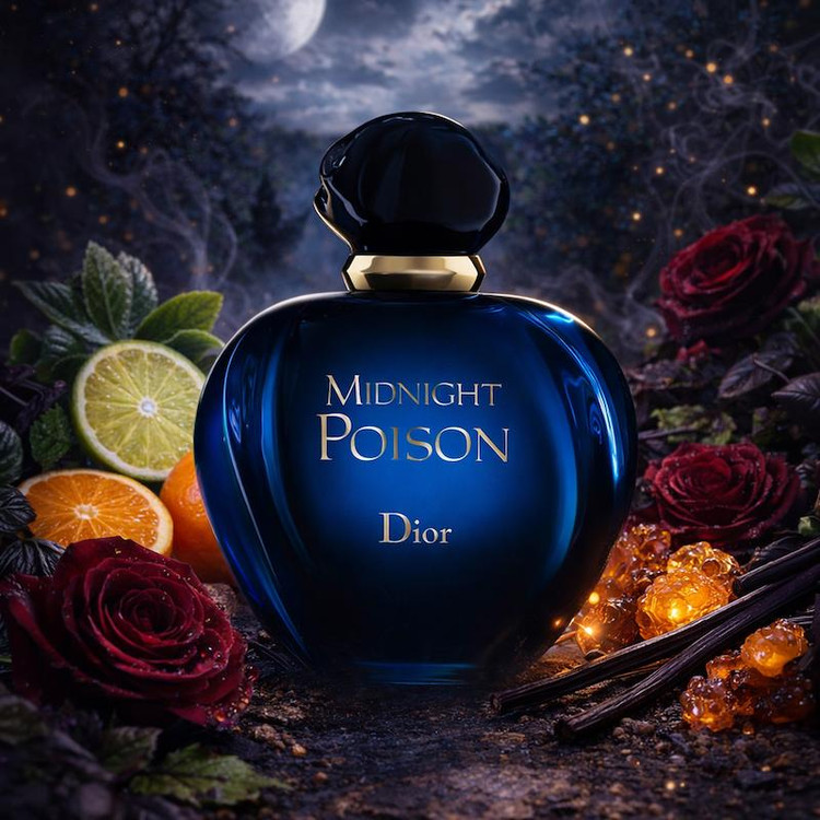 با رایحه گلی، چوبی و گرم | Novare Dior Midnight Poison with floral woody warm notes