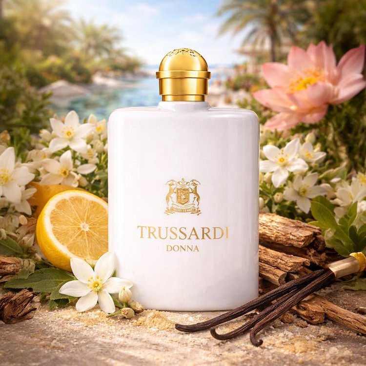 با رایحه گلی، مرکباتی و لطیف | Novare Trussardi Donna with floral citrus soft notes