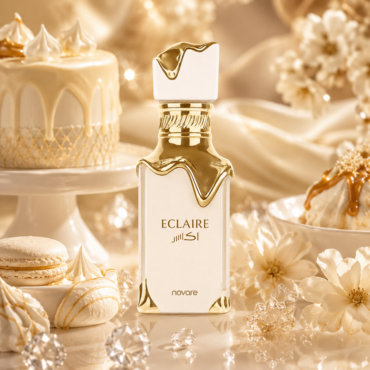 با رایحه وانیلی، شیری و شیرین | Novare Lattafa Eclaire with vanilla milky sweet notes