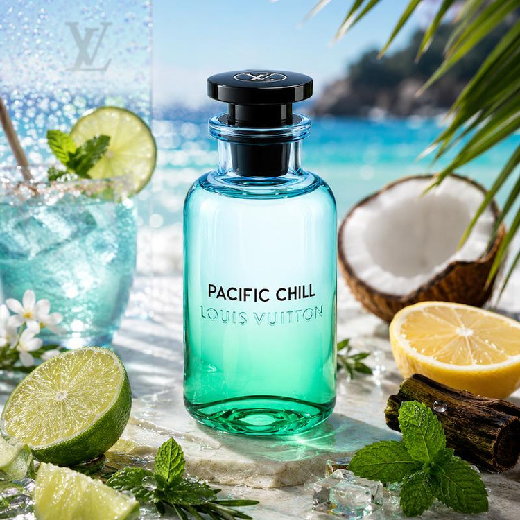 با رایحه میوهای، مرکباتی و آروماتیک | Novare Louis Vuitton Pacific Chill with fruity citrus aromatic notes