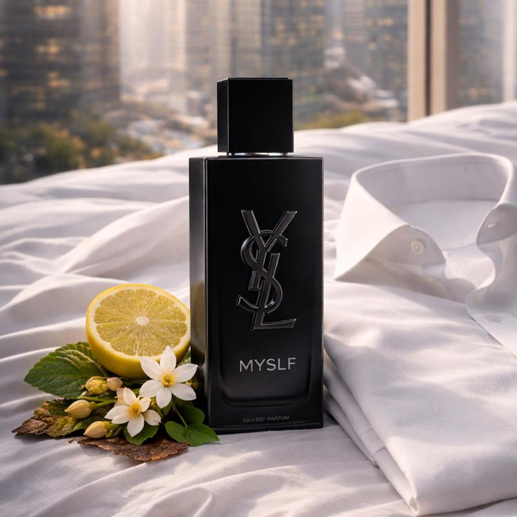 با رایحه چوبی، مرکباتی و گلی | Novare Yves Saint Laurent MYSLF with woody citrus floral notes