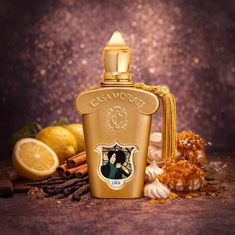 با رایحه وانیلی، کاراملی و مرکباتی | Novare Xerjoff Casamorati Lira with vanilla caramel citrus notes