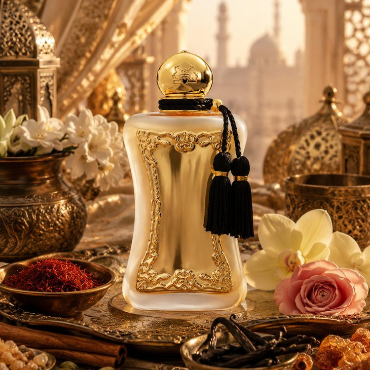 با رایحه گلی، وانیلی و پرتقالی | Novare Parfums de Marly Safanad with floral vanilla orange notes