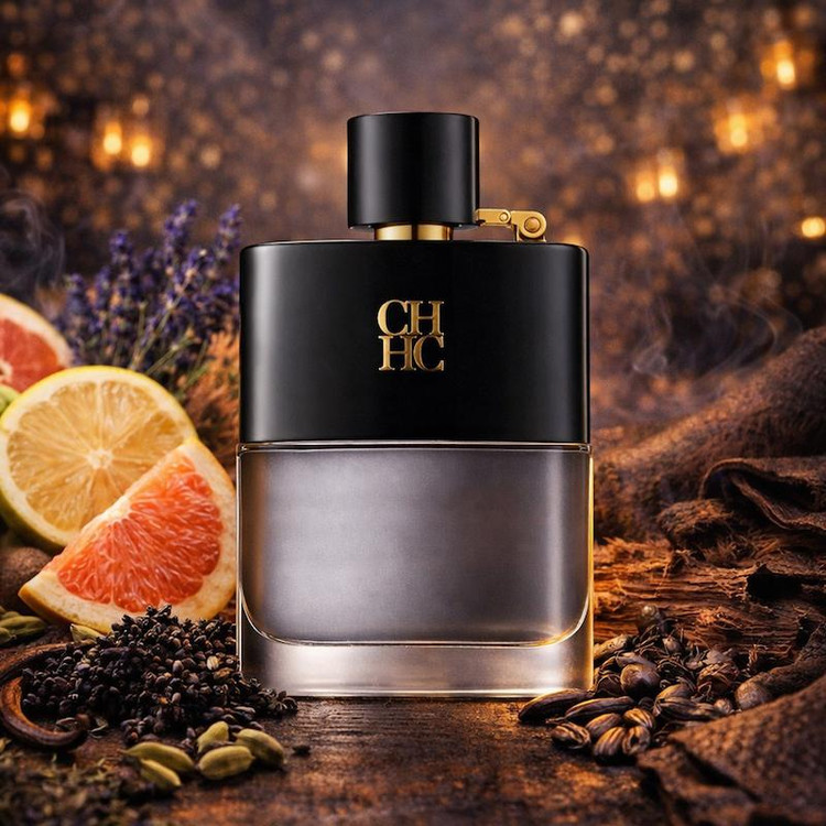 با رایحه چرمی، ویسکی و چوبی | Novare Carolina Herrera CH Men Privé with leathery whiskey woody notes
