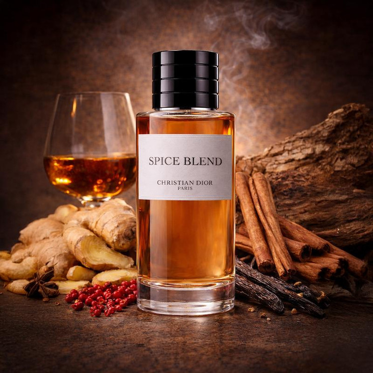 با رایحه ادویهای، کهربایی و چوبی | Novare Dior Spice Blend with spicy amber woody notes