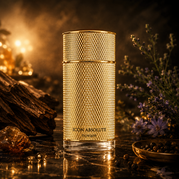 عطر دست ساز نواره، عطر دانهیل آیکون ابسولوت نواره، Dunhill Icon Absolute Novare، ادکلن مردانه دست ساز، عطر مردانه گرم و چوبی، خرید عطر نواره