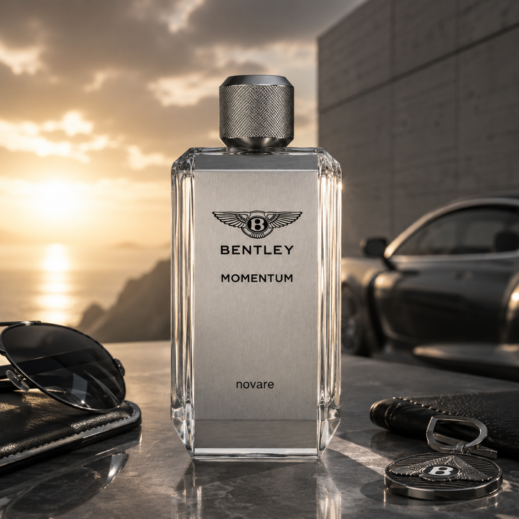 با رایحه چوبی، آروماتیک و کهربایی | Novare Bentley Momentum with woody aromatic amber notes