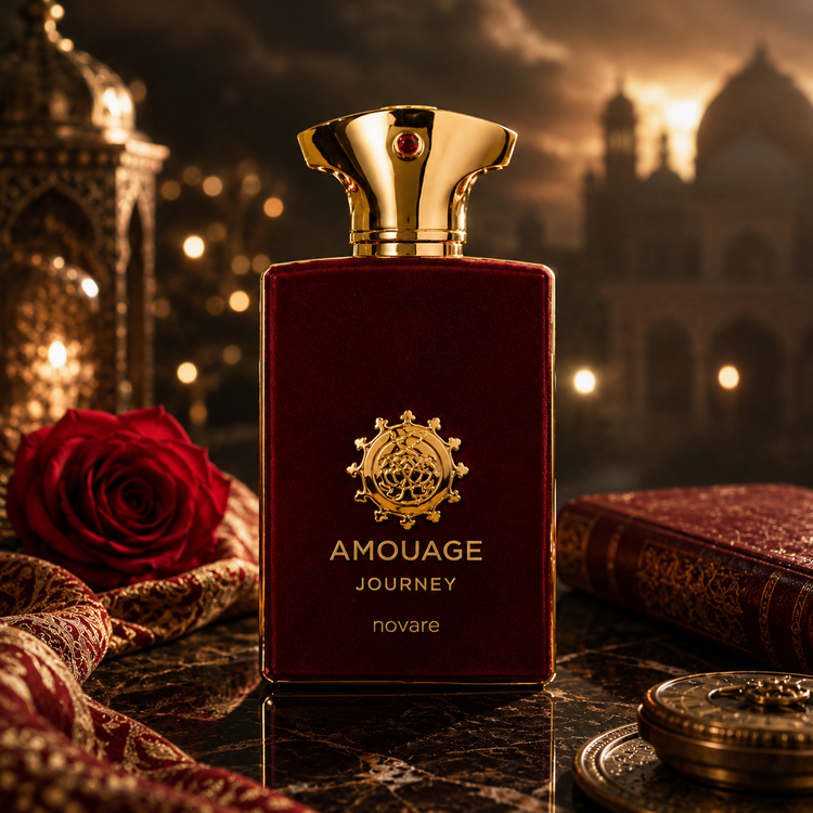 با رایحه ادویهای، دودی و چوبی | Novare Amouage Journey Man with spicy smoky woody notes