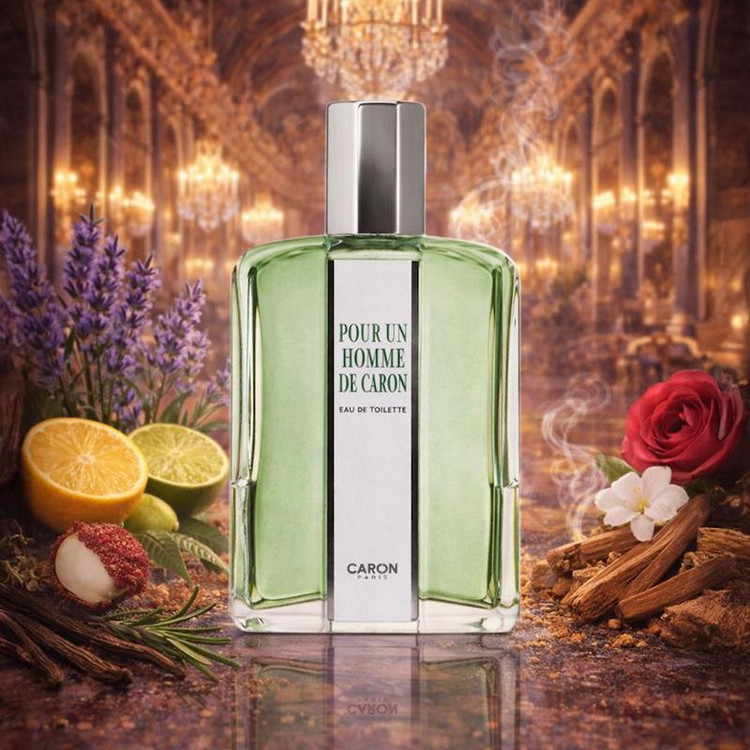 با رایحه اسطوخودوسی، وانیلی و مُشکی | Novare Caron Pour Un Homme with lavender vanilla musky notes