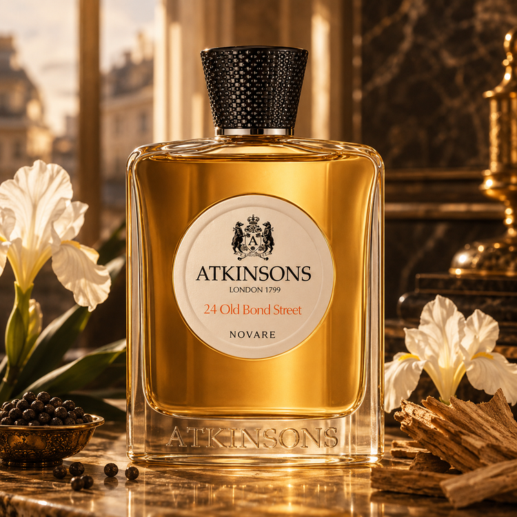 عطر و ادکلن عطر 24 اولد باند استریت اتکینسونز دستساز با رایحه جونیپر، ویسکی و چوبی | Atkinsons 24 Old Bond Street