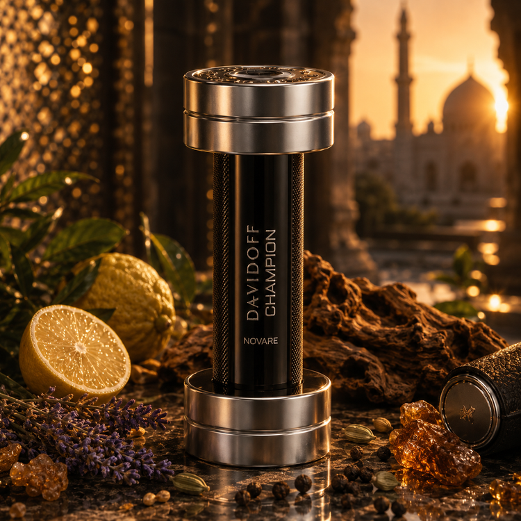 عطر و ادکلن چمپیون دیویدف دستساز با رایحه مرکباتی، آروماتیک و چوبی | Davidoff Champion