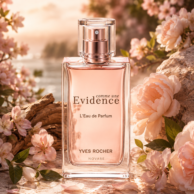 عطر و ادکلن کام اون اویدنس ایو روشه دستساز با رایحه گلی، چوبی و سبز | Yves Rocher Comme une Evidence