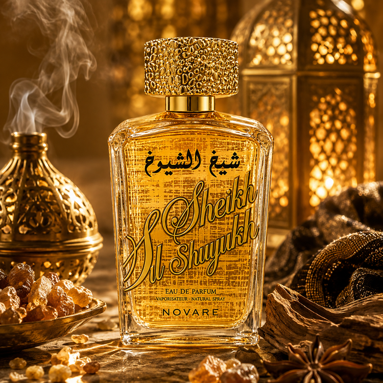 عطر و ادکلن شیخ الشیوخ دستساز با رایحه چوبی، ادویهای، عودی و کهربایی | Sheikh Al Shuyukh