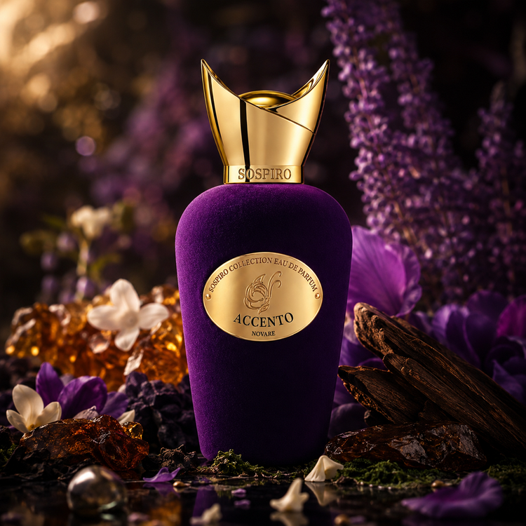 عطر و ادکلن سوسپیرو اکسنتو دستساز با رایحه میوهای، گلی، چوبی و پودری | Sospiro Accento